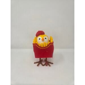 "Tater" French Fries Featherly Friends Felt Bird